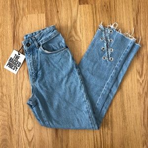 The Ragged Priest chain link jeans ⛓